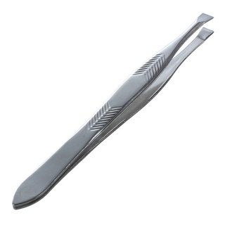 Sier Tone Stainless Steel 3.5" Length Tweezer for Eyebrow