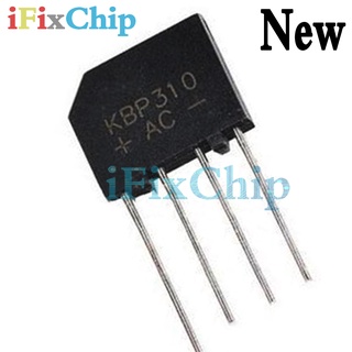 10PCS KBP310 1000V 3A bridge rectifier KBP206 KBP210 KBP307 KBP406 KBP310 KBP410