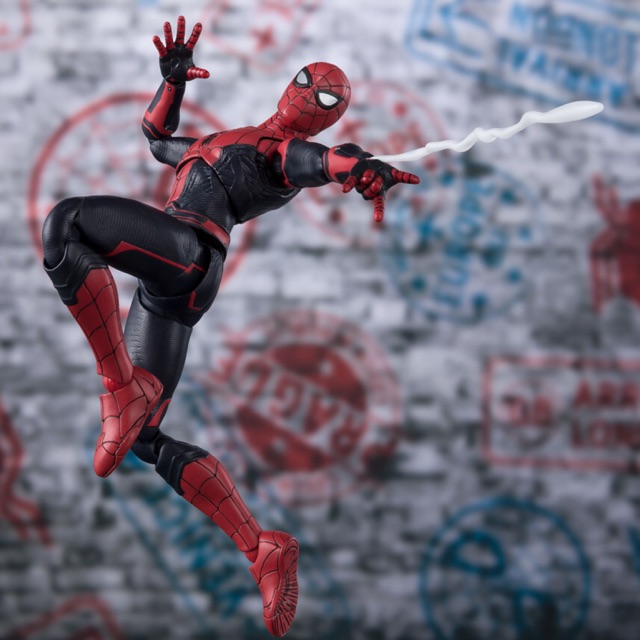 S.H.Figuarts Spider-Man Upgrade Suit (Far From Home) / SHF Marvel มาร์เวล สไปเดอร์แมน ฟิกเกอร์แท้ ซุ