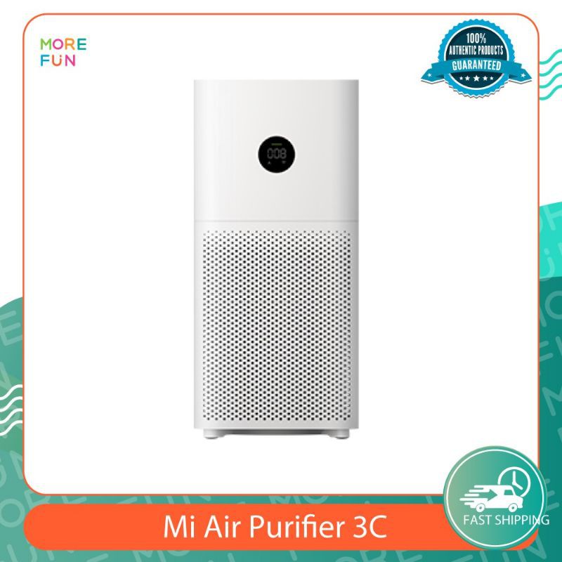 [พร้อมส่ง] Xiaomi Mi Air Purifier 3C เครื่องฟอกอากาศอัจฉริยะ (Global Version) | รับประกันศูนย์ไทย 1 ปี
