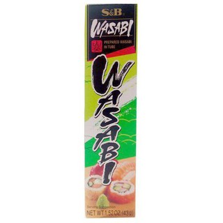 S&amp;b966 Tube Neri Wasabi 43g เอสแอนด์บี 966 เนริวาซาบิหลอด 43 กรัม