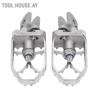 Tool House.Ay ที่พักเท้า สเตนเลส 304 สําหรับรถจักรยานยนต์ Multistrada 950 2015‐2017 2 ชิ้น