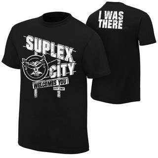 เสื้อยืดผ้าฝ้ายพิมพ์ลายแฟชั่น WWE brock lesnar รองเท้ากีฬาสำหรับผู้ชาย