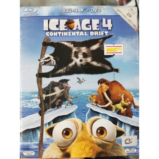 Blu-ray + DVD : Ice Age 4: Continental Drift (2012) ไอซ์ เอจ เจาะยุน้ำแข็งมหัศจรรย์ 4 กำเนิดแผ่นดินใหม่