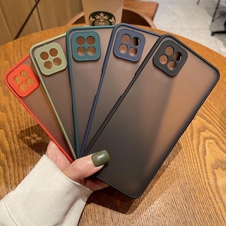 เคสโทรศัพท์แบบด้าน กันกระเเทก สำหรับ Realme 8 5G 7i 7 Pro 6 6i 5 5i 5s กันกล้อง เคสใสกันกระแทก