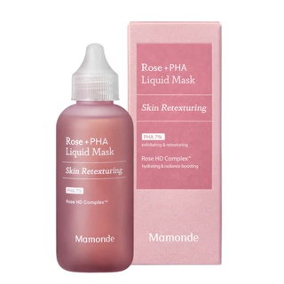 Mamonde Rose+ PHA Liquid Mask 15ml, 80ml / Rose Hydra Glory Ampoule 15ml, 50ml