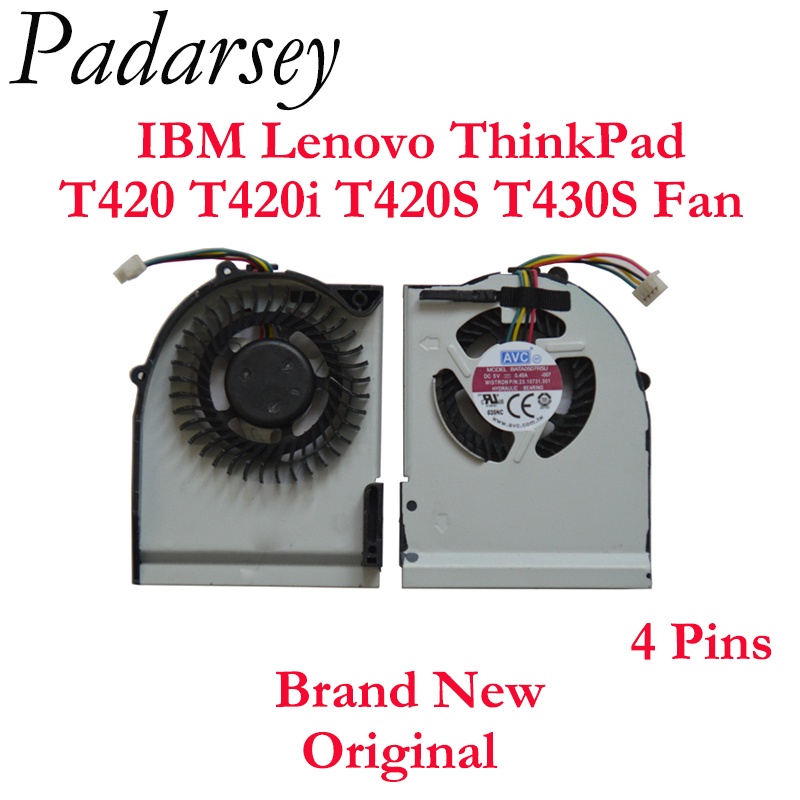 พัดลมระบายความร้อน CPU แล็ปท็อป IBM Lenovo ThinkPad T420 T420i T420S T430S