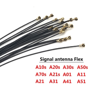 สายเคเบิลสัญญาณเชื่อมต่อเสาอากาศ Wifi สำหรับ Samsung A10S A20S A30S A50S A70S A01 A11 A21 A21S A31 A41 A51 A71 M21 M51 F41 10 ชิ้น