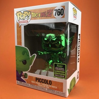 Funko POP Piccolo Green Dragon Ball Z Chrome Exclusive ECCC 760