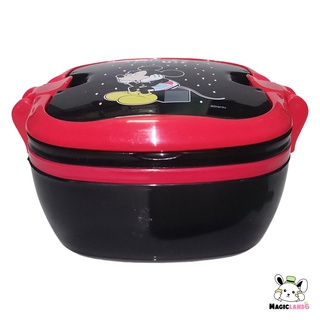 Bento Sphere Mickey Mouse Black Disney Food Box กล่องข้าวหูล็อคทรงกลมมิกกี้ เมาส์สีดำ ลายการ์ตูนดิสนีย์