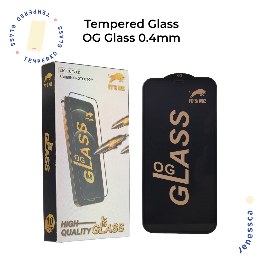 กระจกนิรภัย iPhone 13/13 Mini/Pro/13 Pro Max 3D OG แก้วคุณภาพสูง