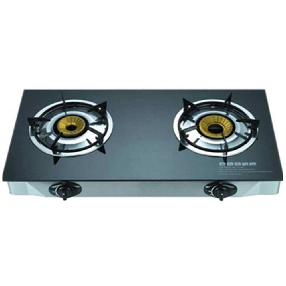 gas stove GAS STOVE TABLE DOMINOX FHGX2 752 BK/G Kitchen appliances Kitchen equipment เตาแก๊ส เตาแก๊สตั้งโต๊ะ 2 หัวแก๊ส