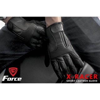 ถุงมือ FORCE รุ่น X-RACER [BLACK]