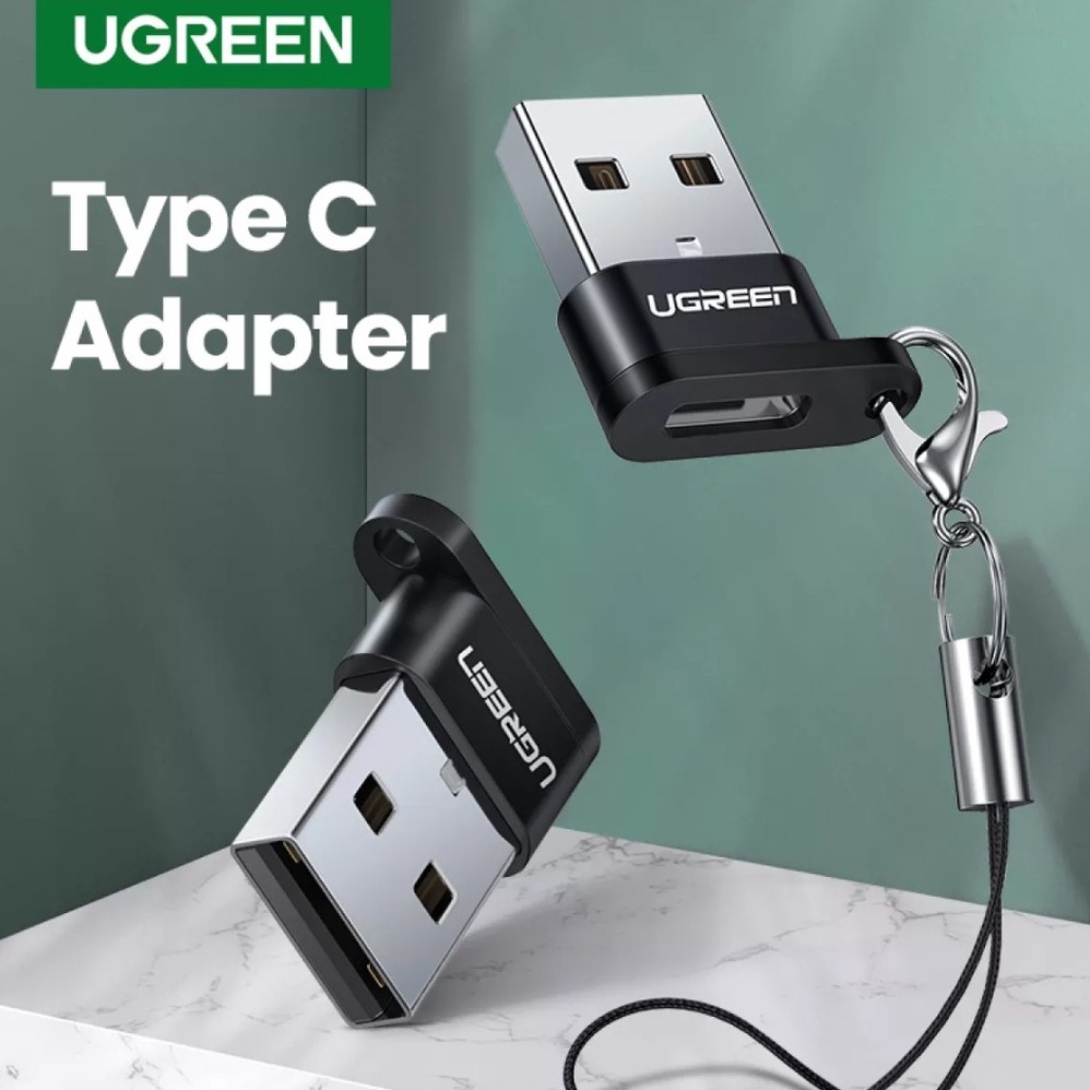 UGREEN รุ่น 50568, 50533 อะเเเดปเตอร์ 2.0, 3.0 to USB-C Female แปลงเป็น USB-A Male สำหรับชาร์จ มือถือ, คอมพิวเตอร์ อื่นๆ