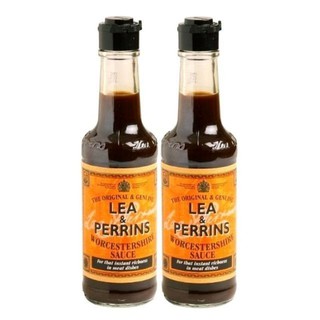 LEA&amp;PERRINS ซอสเปรี้ยว ลี แอนด์ เพอร์รินส์ วูสเตอร์ไชร์ซอส แพ็คละ 2 ขวด (มี 2 ขนาดให้เลือก)