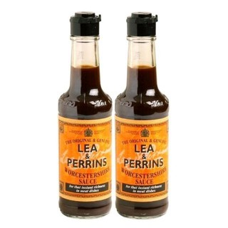 LEA&amp;PERRINS ซอสเปรี้ยว ลี แอนด์ เพอร์รินส์ วูสเตอร์ไชร์ซอส แพ็คละ 2 ขวด (มี 2 ขนาดให้เลือก)