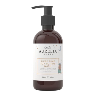 Little Aurelia Top to Toe wash เป็นสบู่เหลวอาบน้ำสำหรับทารกและเด็ก ผลิตจากส่วนผสม bioorganic จากธรรมชาติ 100%