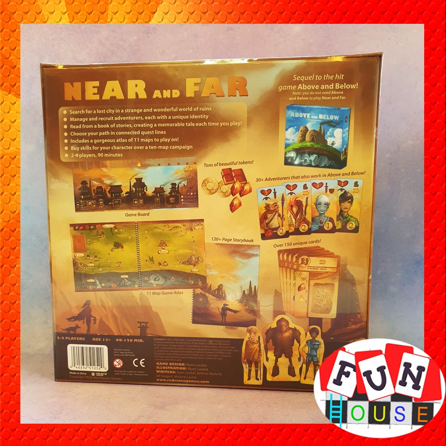 Near And Far Board Game Shopee Thailand