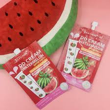 Jula's Herb ครีมดีดีแตงโมจุฬาเฮิร์บ DD CREAM Watermelon SPF 50 PA++ ดีดีแตงโม 1 กล่องบรรจุ 6 ซอง ขายยกกล่อง - รูปที่ 6