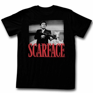 ส่งเร็ว เสื้อยืดลําลอง แขนสั้น พิมพ์ลาย Scarface Shootah Wild Unseix แฟชั่นฤดูร้อน ของขวัญS-5XL