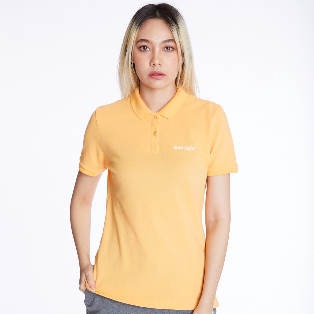 ✱▽BODY GLOVE Women's CLASSIC POLO เสื้อโปโลผู้หญิง สีส้ม-541