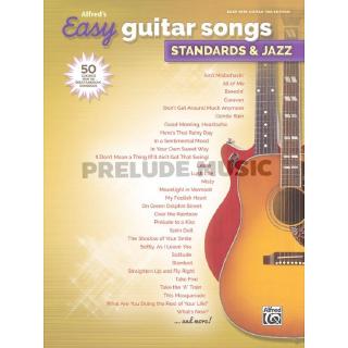 Alfreds Easy Guitar Songs: Standards &amp; Jazz(45158)