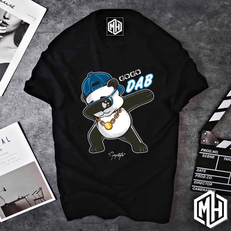 เสื้อยืด BIG SIZE 50 -120kg คอตตอนหนา รุ่น Gogodab - My Homies