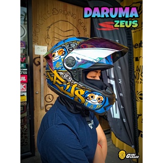 หมวกกันน็อค ZEUS ZS 811 DARUMA BLUE