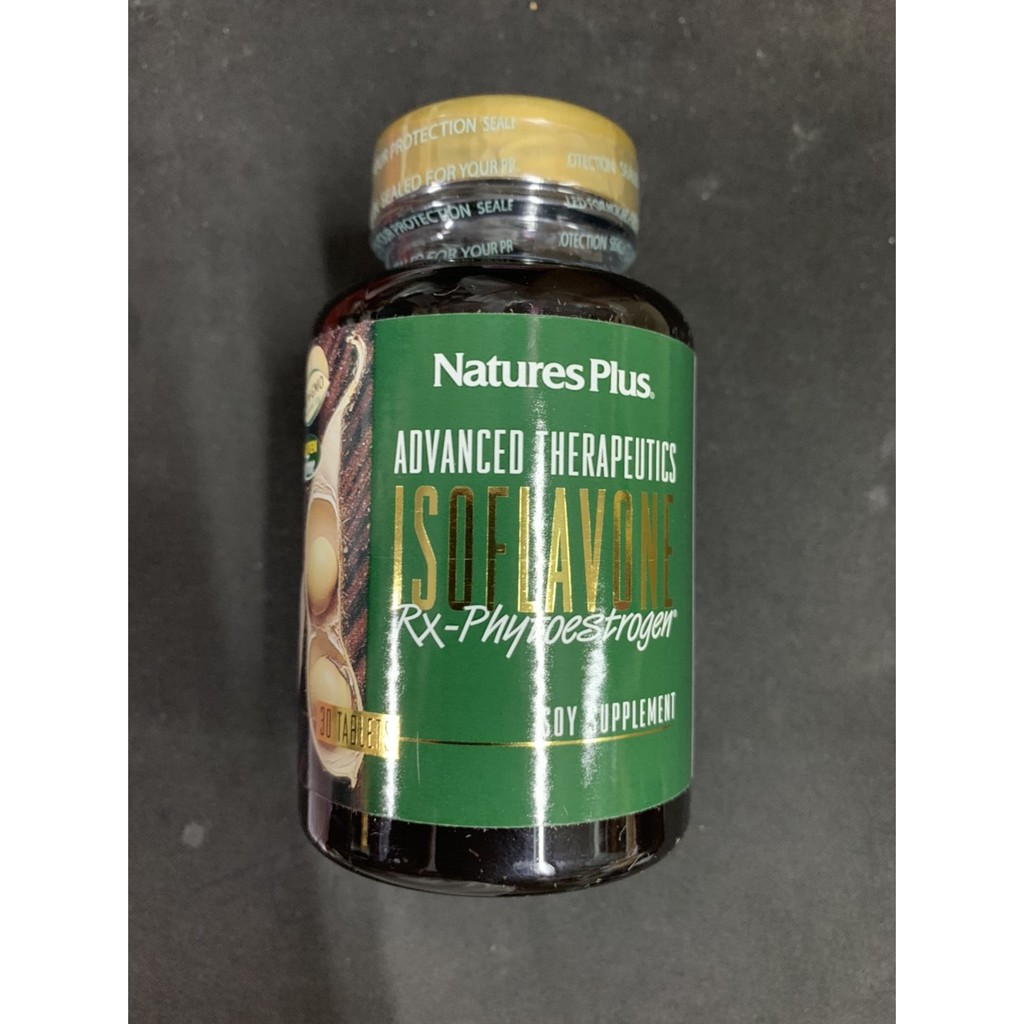 Isoflavone Rx-Phytoestrogen : Nature’s Plus : บำรุงด้วยฮอร์โมนจากถั่วเหลืองธรรมชาติ , 30 Tablets ราคา ถูกที่สุด ดีลบีเคเค แกลเลอรีภาพที่ 3