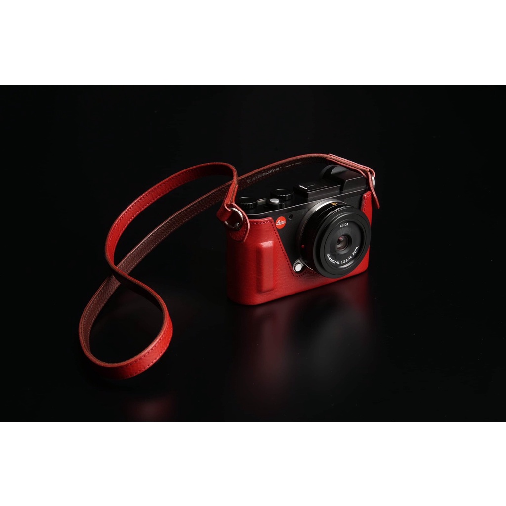 เคสกล้อง Leica CL artisan สีแดง
