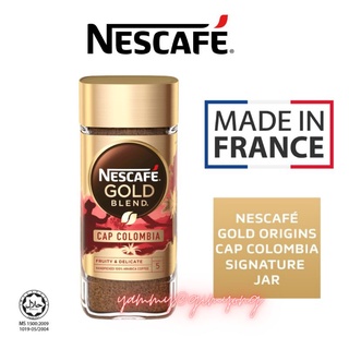 Nescafe Gold Blend Cap Colombia Fruity &amp; Delicate เนสกาแฟ โกลด์ เบลนด์ เเคป โคลัมเบีย ฟรุตตี้ แอนด์ เดลิเคท 100g