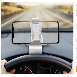 Buckle Style 360 Degree Car Phone Clip