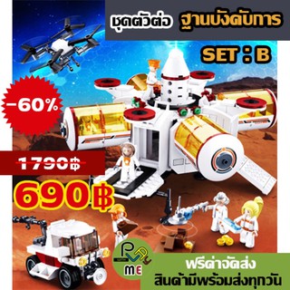 ชุดตัวต่อฐานบังคับการยานอวกาศ SET:B มีสินค้าพร้อมส่งทุกวันจันทร์-ศุกร์