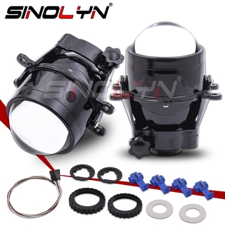 SINOLYN เลนส์ไฟตัดหมอกสําหรับ Suzuki Swift / Jimny / Alto / Grand Vitara / Ignis / Splash 3 . 0 นิ้ว Projector D2H11 Hid Led สีฟ้า