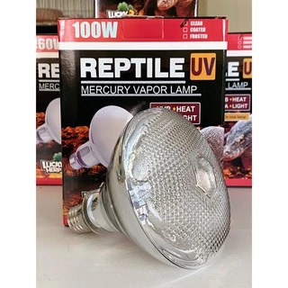 Lucky Herps UVA UVB Heat Lamp หลอดรวมยูวีและความร้อน ครบทุกอย่างในหลอดเดียว สำหรับสัตว์ทุกชนิดที่ต้องการยูวีทดแทนแสงแดด