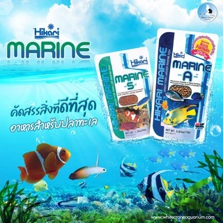 อาหารปลาทะเลเกรดพรีเมี่ยม Hikari Marine S ,Hikari Marine A