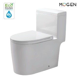 MOGEN MO40 (Eco) โถสุขภัณฑ์ชิ้นเดียว (ฝา Slow Close) สีขาว