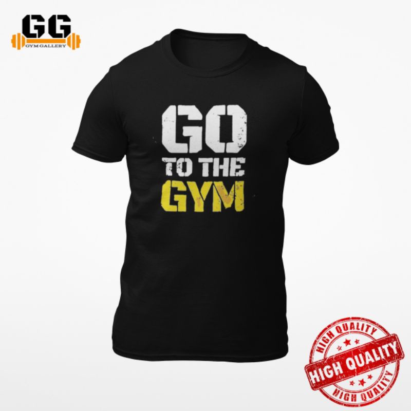 เสื้อยืด DAILY SPORT GYM FITNESS GO TO THE GYM