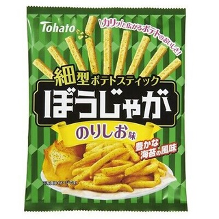 ขนมญี่ปุ่น bojaga potato stick snack seaweed flavour 60g โบจากะ โปเตโต้ สติ๊ก สแน็ค ซีวีท เฟลเวอร์ 60 กรัม