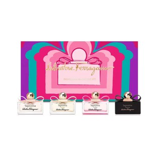 Set Salvatore Ferragamo Signorina  4 x 5 ml กล่องซีล