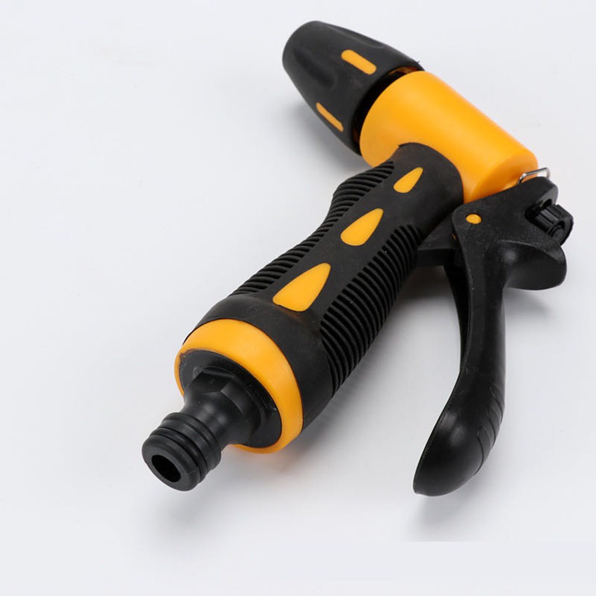 ชุดปืนฉีดน้ำแรงดันสูง+ข้อต่อ 3ชิ้น อุปกรณ์ข้อต่อท่อยาง ข้อต่อก๊อกน้ำ ข้อต่อสวมเร็วสายยาง 1/2 (4หุน) #097#FA