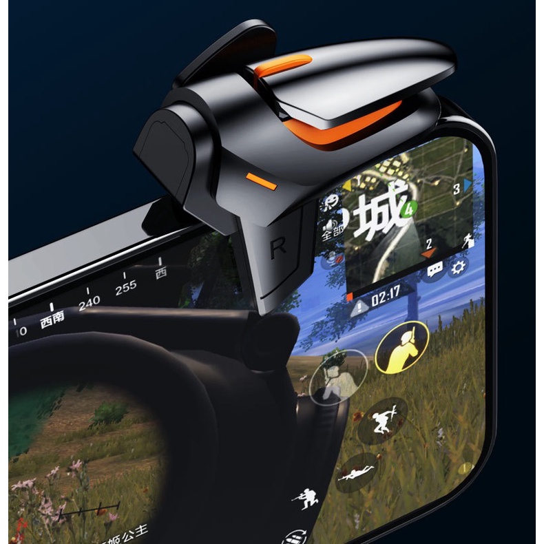DY01 (จอยธรรมดาทั้ง 2 ข้าง) จอย PUBG (1คู่) หน้ากว้าง 1.8 mm ใส่เคสได้ ตัวช่วยยิงเกมแนว อยเกม จอยเกมส์ ฟีฟาย
