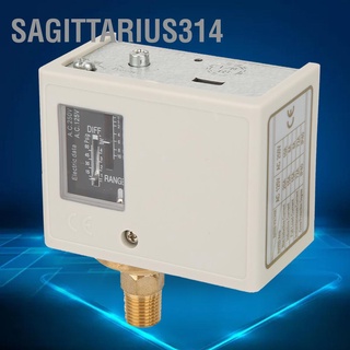 Sagittarius314 SPC-110 (PT1/4") สวิตช์ความดันสำหรับหม้อไอน้ำ, เครื่องอัดอากาศ, ห้องเย็น, เครื่องทำความเย็น