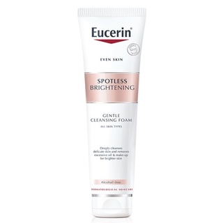 Eucerin SPOTLESS BRIGHTENING Cleansing Foam ยูเซอรีน สปอตเลส ไบรท์เทนิ่ง โฟมล้างหน้า 150g.