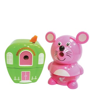 เครื่องเหลาดินสอ รูปสัตว์ คละแบบ Animal shape pencil sharpener