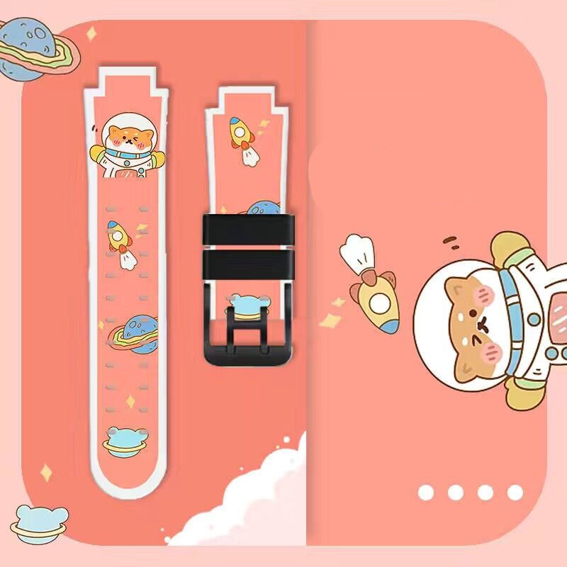 🔥สาย ลายการ์ตูน ระบายอากาศ imoo Watch Phone Z7 Z6 Z2 Z5 สายนาฬิกา Z6 Z2 Z5 สาย imoo Watch strap Imoo Z2 Z1 Z6 imoo watch Z1 Z7
