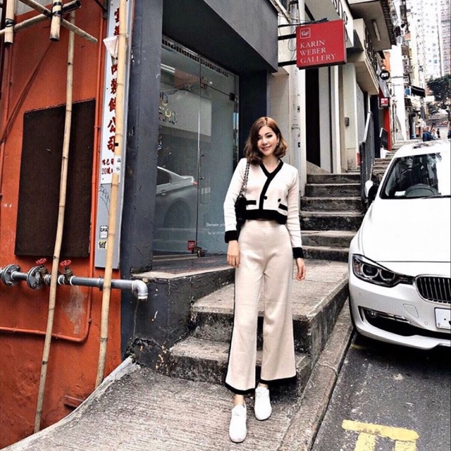 ชุดเซทไหมพรมร้าน yqkoreanshop