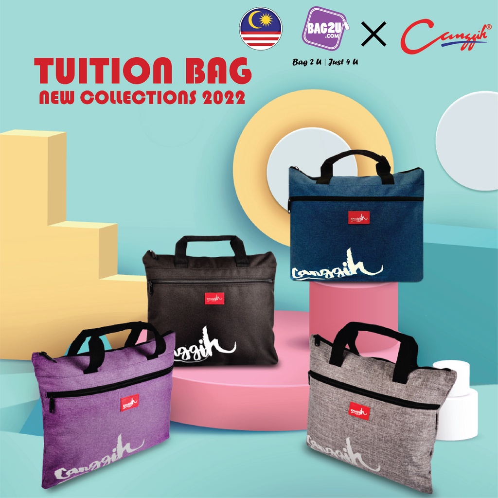 Canggih A4 Size Tuition Bag / Beg Tusyen / Tuition Bag / Kids Carry Bag / Beg Sekolah Tusyen
