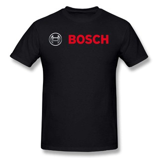 T-shirt  เสื้อยืดคอกลมผ้าฝ้ายสไตล์วินเทจ BoschS-5XL