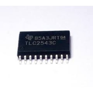 TLC2543C IC SMD 20  ขา  12bit.  แบบแปะปริ้น